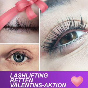 Lashliftings retten Valentins-Aktion
