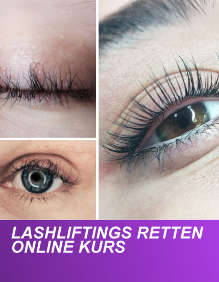 Lashliftings retten Online Kurs