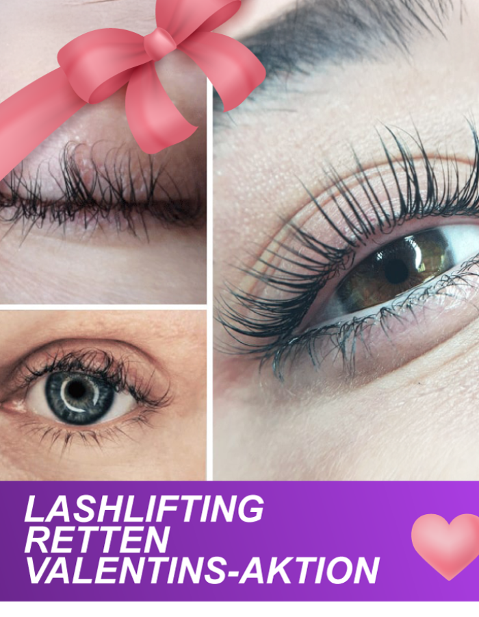 Lashliftings retten Valentins-Aktion
